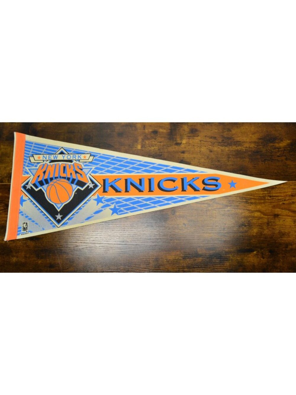 New York Knicks NBA Licensed Felt Pennant Basketball Memorabilia 30 inches